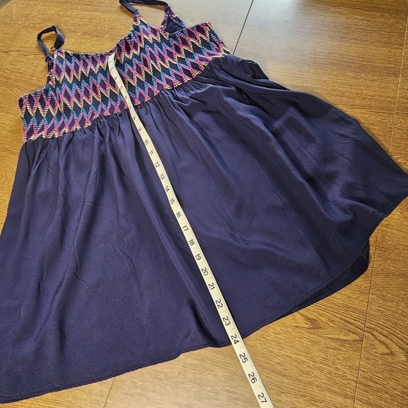 Torrid Smocked Babydoll Cami Tank Top Spaghetti Strap Torrid Size 2 - Picture 8 of 8